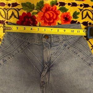 Vintage high waist blue jeans